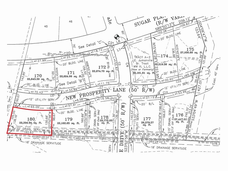 More Photos Of 3911 New Prosperity Ln, Addis Land For Sale