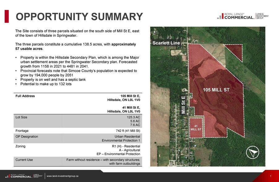 More Photos Of 105 Mill St, Hillsdale Land For Sale