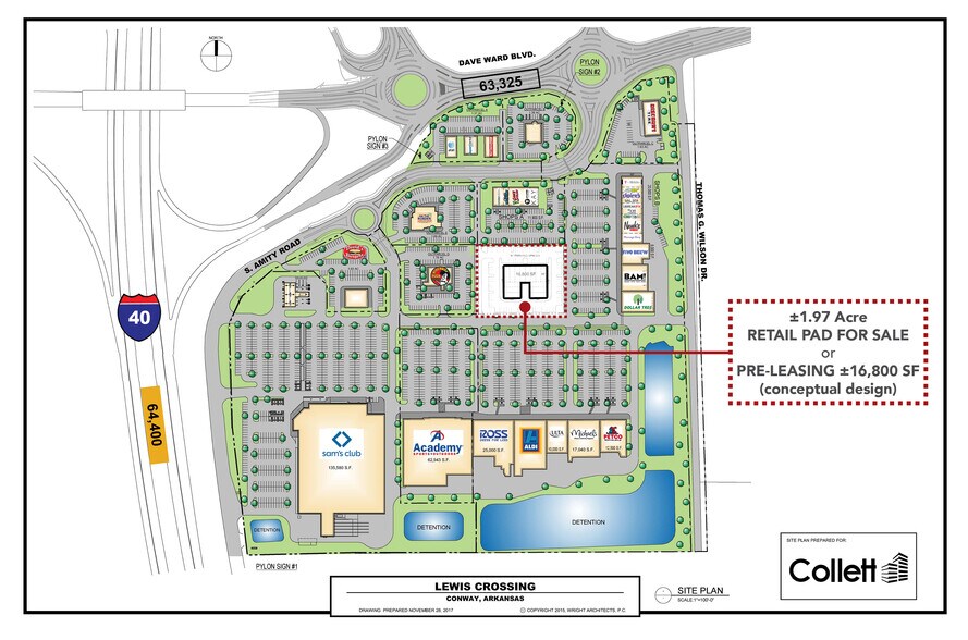 More Photos Of Interstate 40 & Dave Ward Dr, Conway Land For Sale