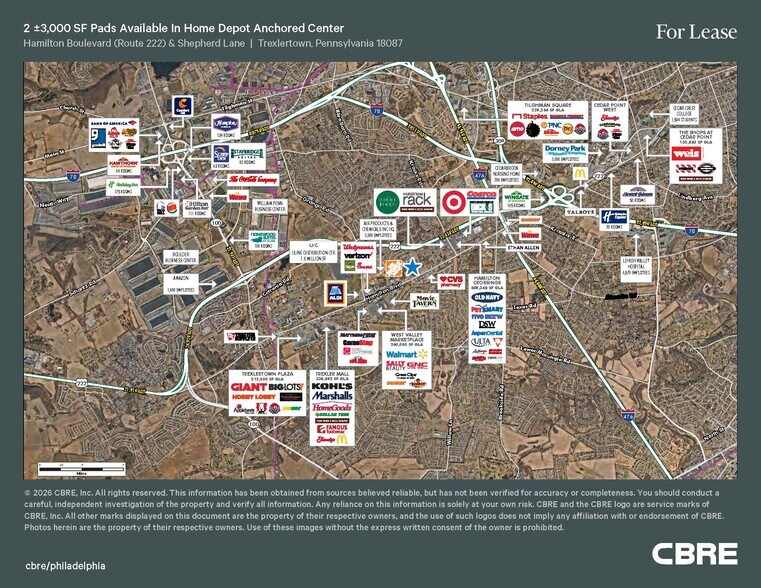 More Photos Of Hamilton Blvd & Grange Road, Trexlertown Storefront For Lease