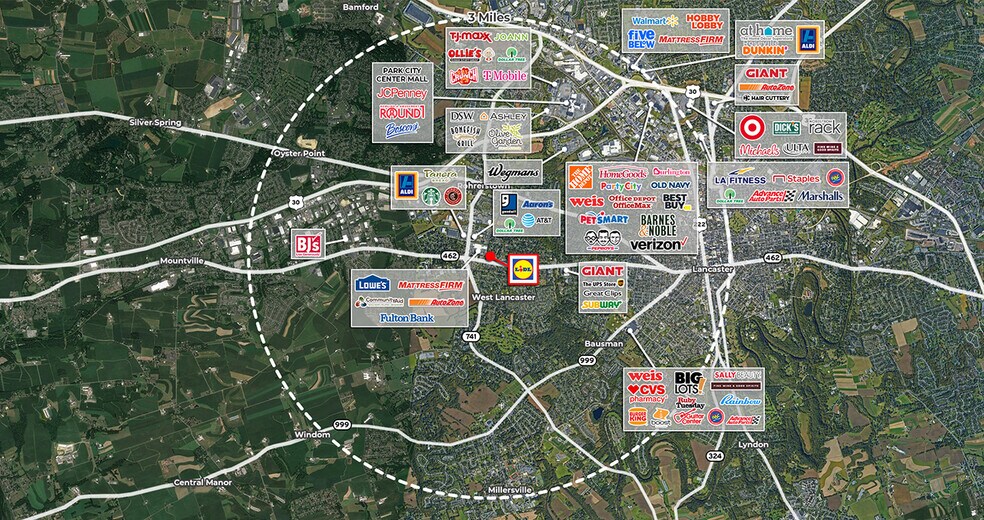 More Photos Of 2001 Columbia Ave, Lancaster Land For Lease