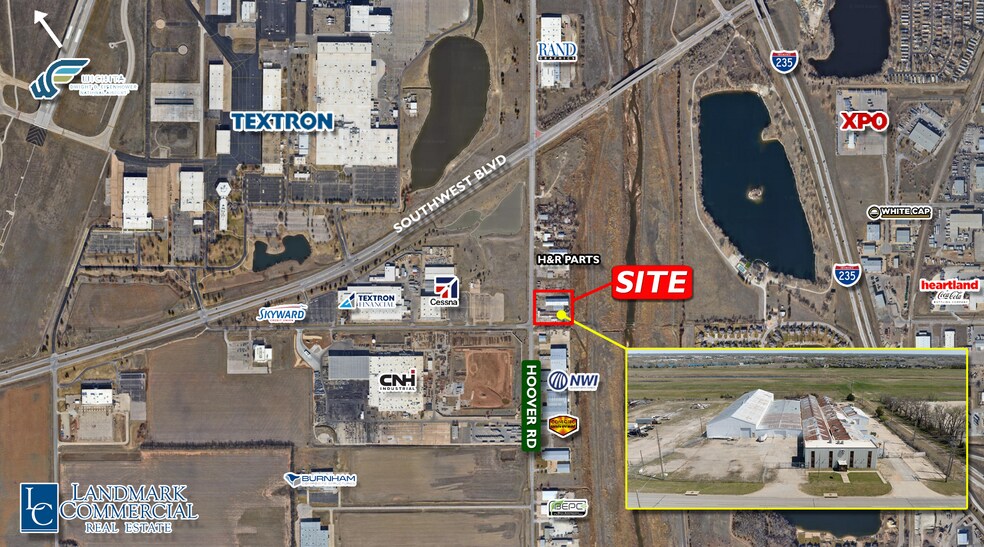 More Photos Of 3158 S Hoover Rd, Wichita Manufacturing For Lease