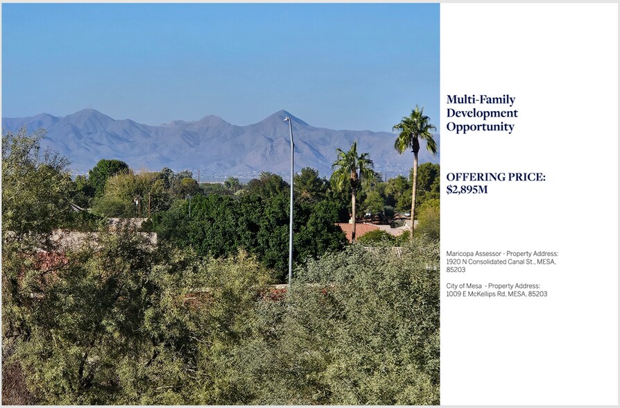 Primary Photo Of 1920 N Consolidated Canal, Mesa Land For Sale