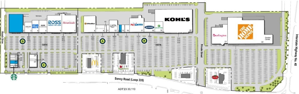 More Photos Of 2500-3130 S Soncy Rd, Amarillo Unknown For Lease