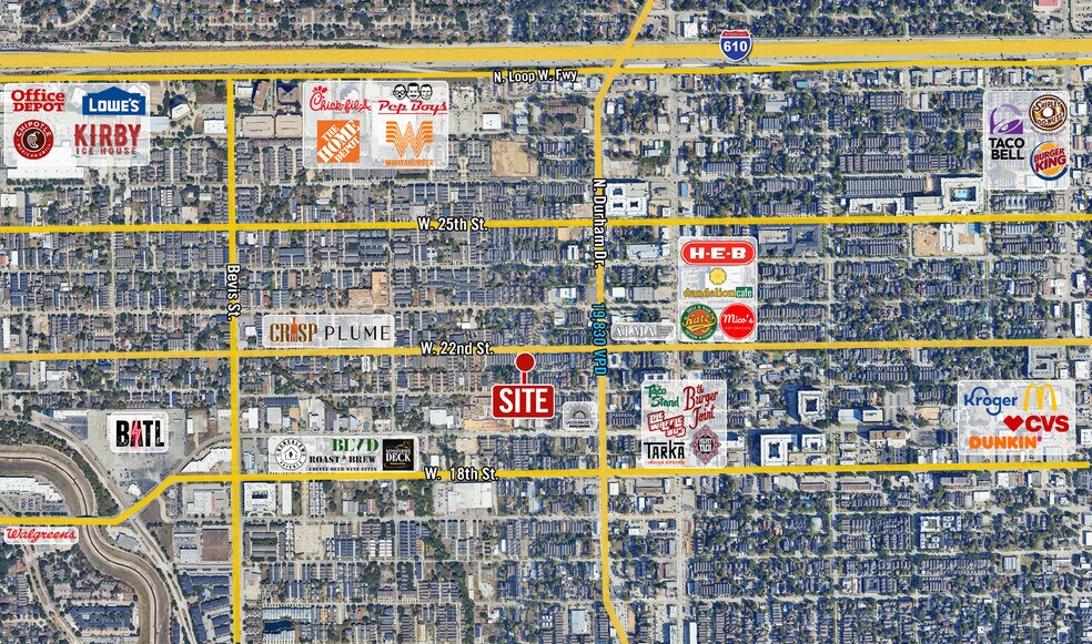 More Photos Of 902 W 22nd St, Houston Land For Sale