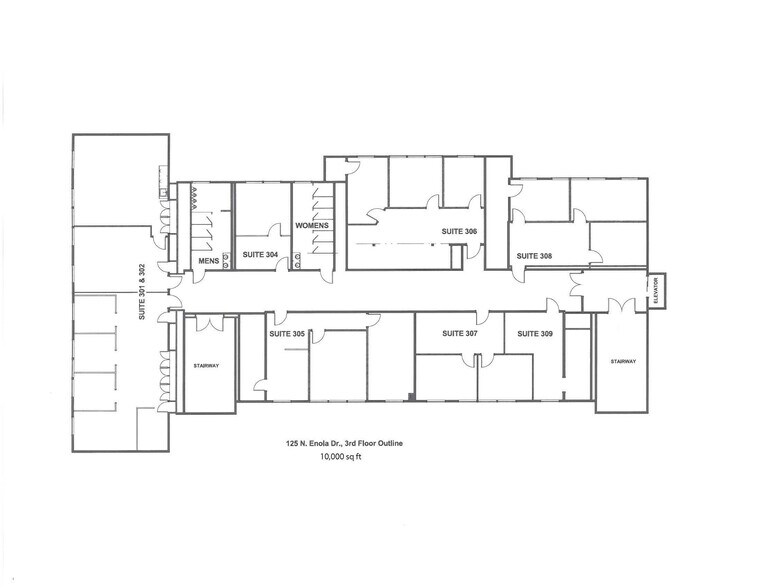 More Photos Of 125 N Enola Dr, Enola Office For Sale