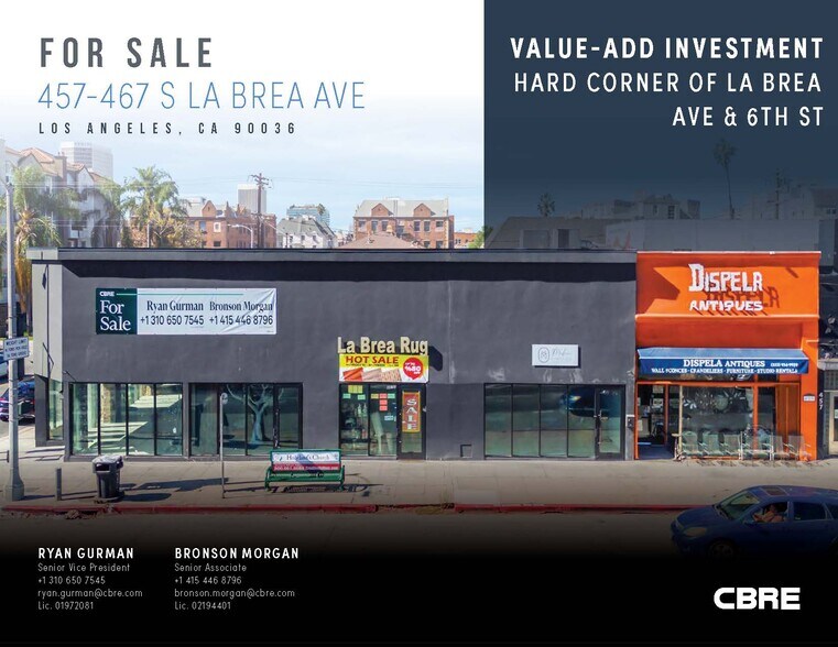 More Photos Of 463-467 S La Brea Ave, Los Angeles Storefront Retail Office For Sale