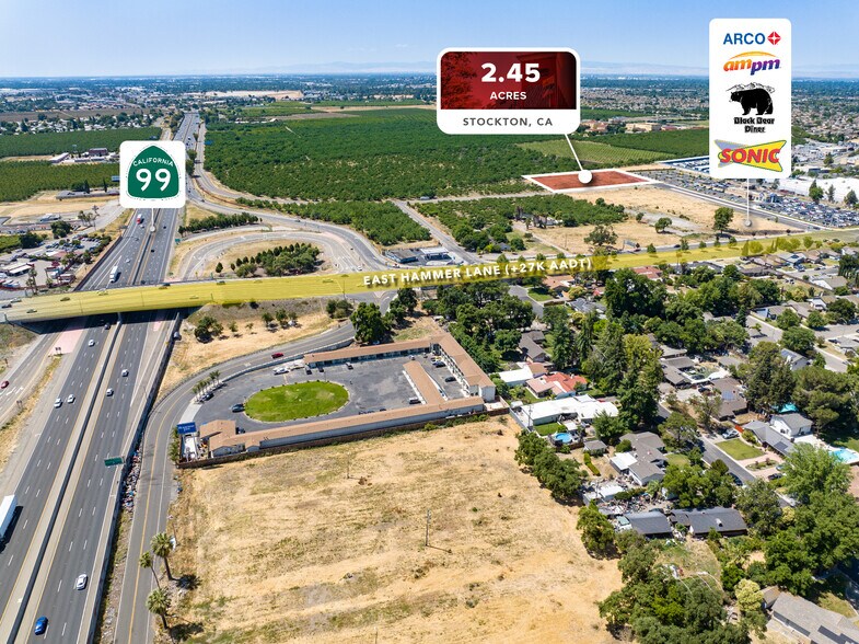 More Photos Of 7301 N State Route 99 W Frontage Road, Stockton Land For Sale