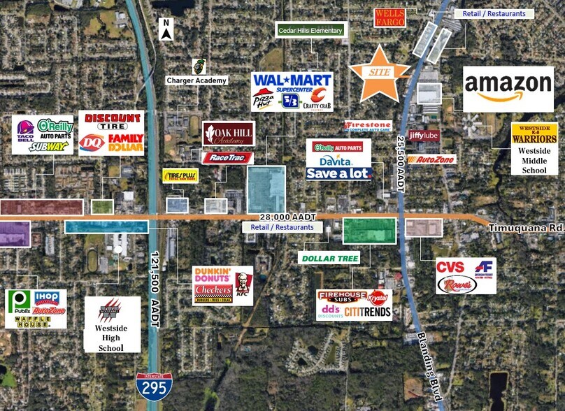 More Photos Of 4578 Blanding Blvd, Jacksonville Freestanding For Sale
