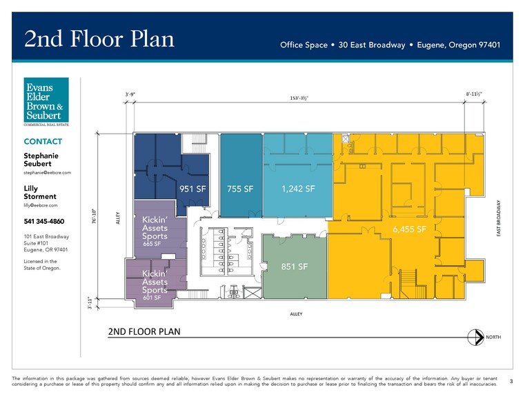 More Photos Of 30 E Broadway, Eugene Office For Lease