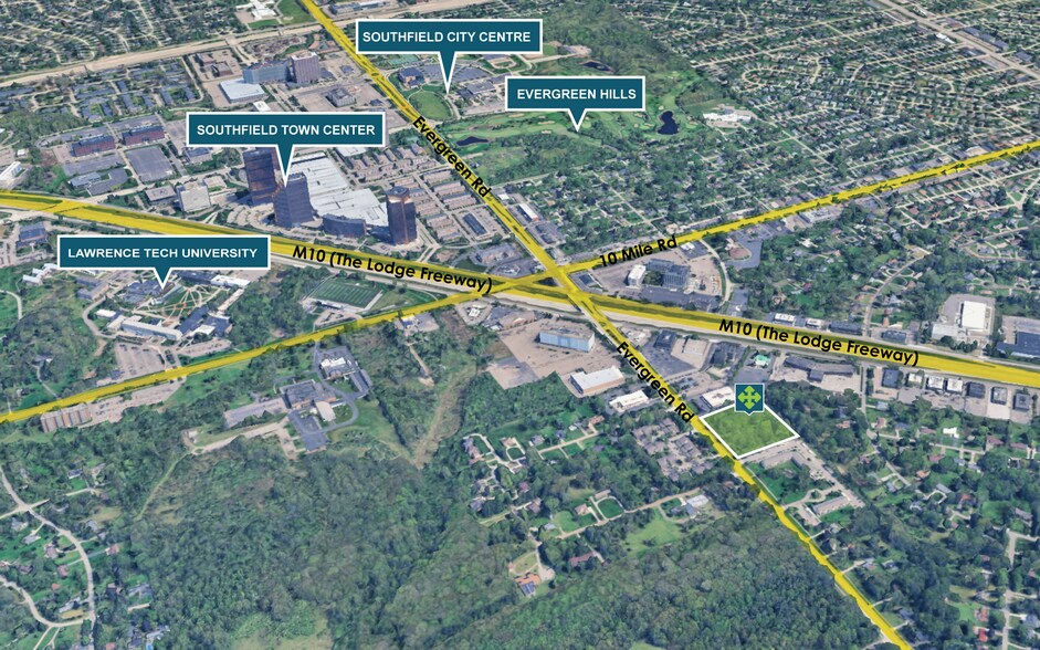 More Photos Of 24202-24346 Evergreen Road Rd, Southfield Land For Sale