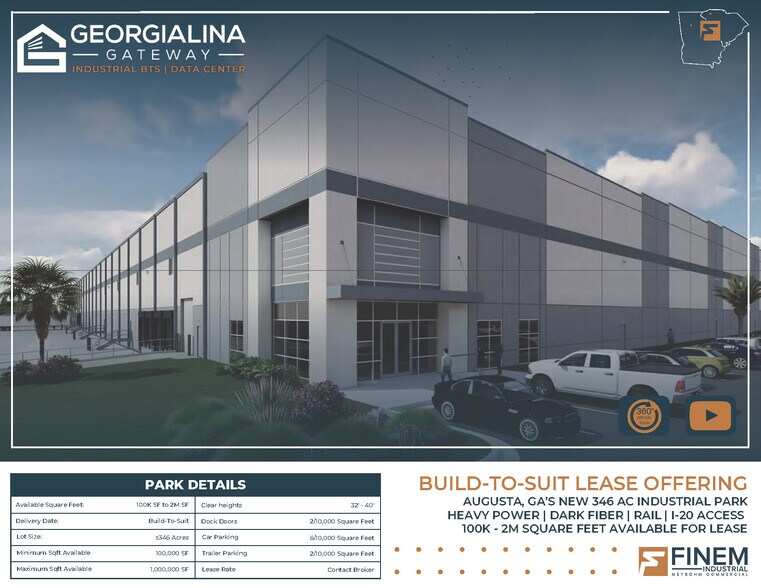 More Photos Of 1745 Barton Chapel rd, Augusta Telecom Hotel Data Hosting For Lease