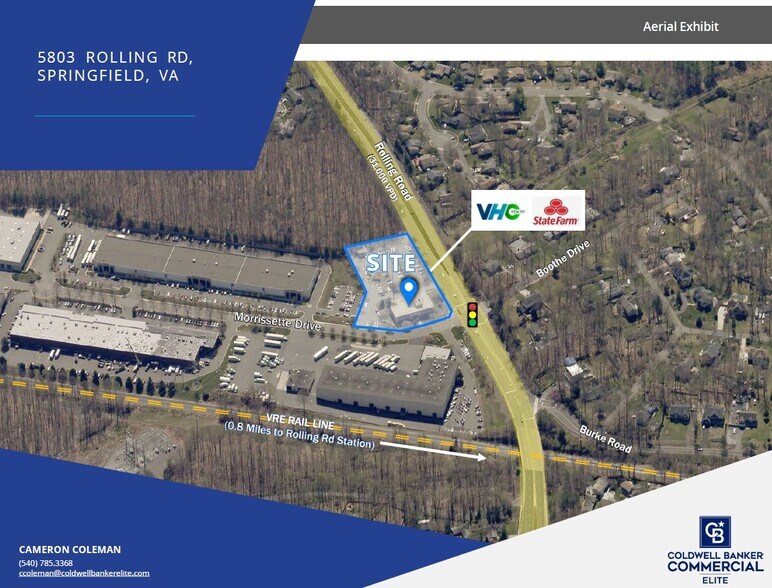 More Photos Of 5803 Rolling Rd, Springfield Office For Lease