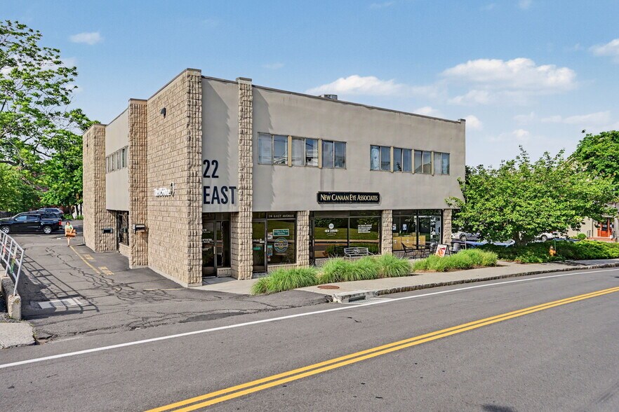 Primary Photo Of 22-24 East Ave, New Canaan Office For Sale