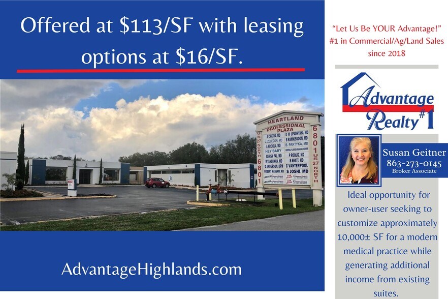 Primary Photo Of 6801 US Highway 27 N, Sebring Medical For Sale