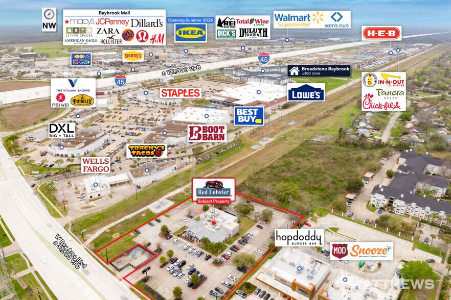 More Photos Of 888 W Bay Area Blvd, Webster Restaurant For Sale