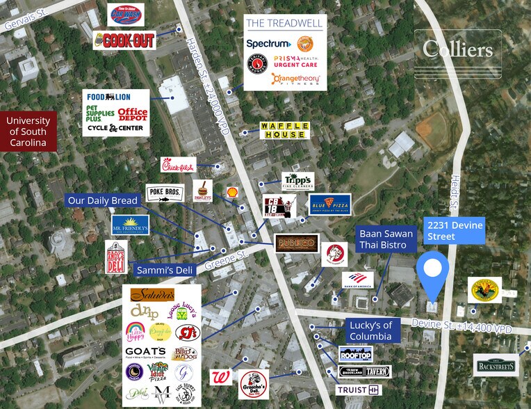 More Photos Of 2231 Devine St, Columbia Office For Lease
