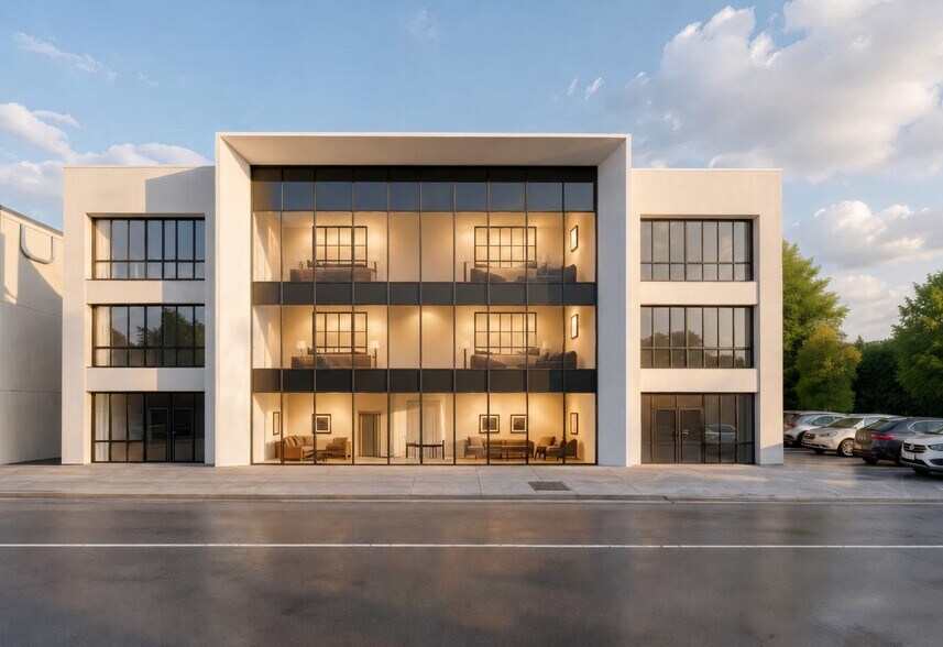 More Photos Of 115 S Hamilton St, High Point Showroom For Lease
