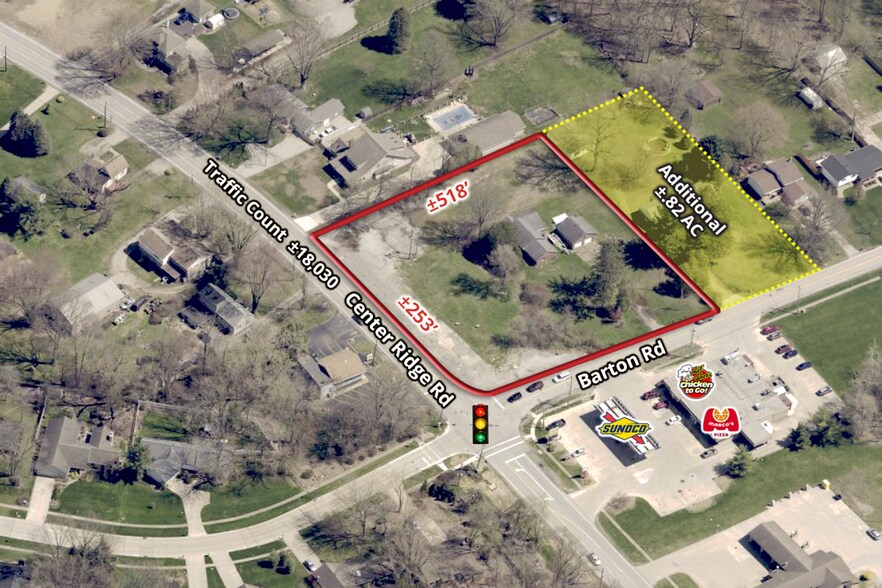 Primary Photo Of 32489 Center Ridge Rd, North Ridgeville Land For Sale