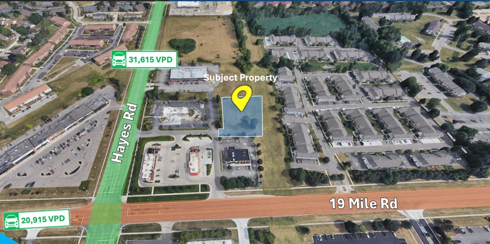 More Photos Of 15341 19 Mile Rd, Clinton Twp Land For Sale