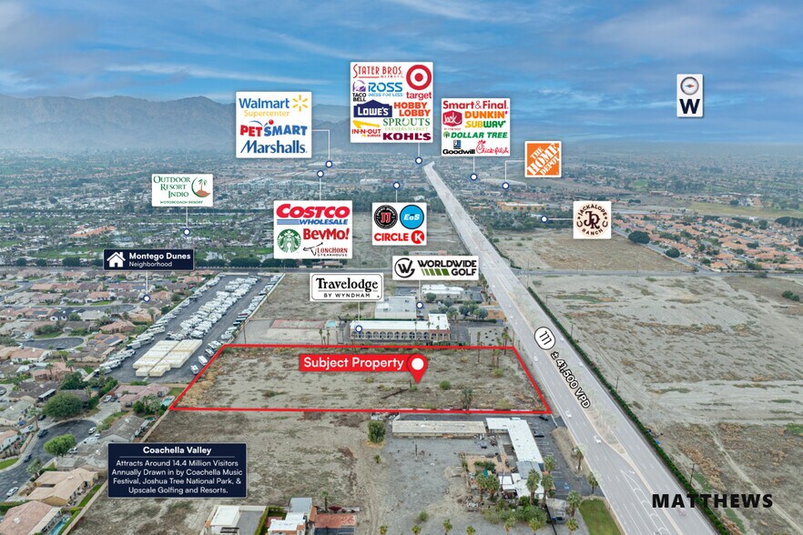 More Photos Of 80653 Hwy 111, Indio Land For Sale