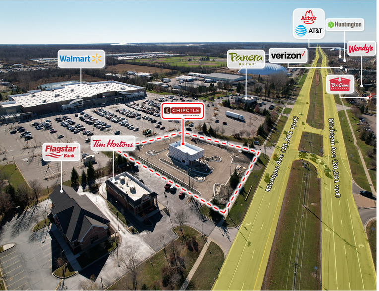 More Photos Of 45541 Michigan Ave, Canton Fast Food For Sale