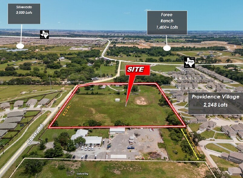 More Photos Of 10248 Liberty Rd, Aubrey Land For Sale