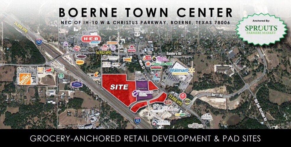 Primary Photo Of NEC IH-10, Boerne Storefront For Sale