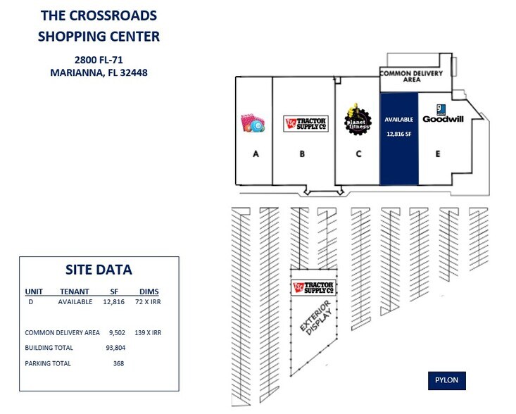 More Photos Of 2800 Hwy 71, Marianna Storefront For Lease