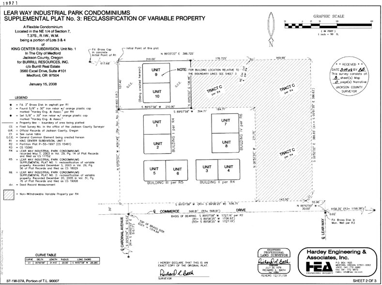 Primary Photo Of Lear @ Commerce, Medford Land For Sale