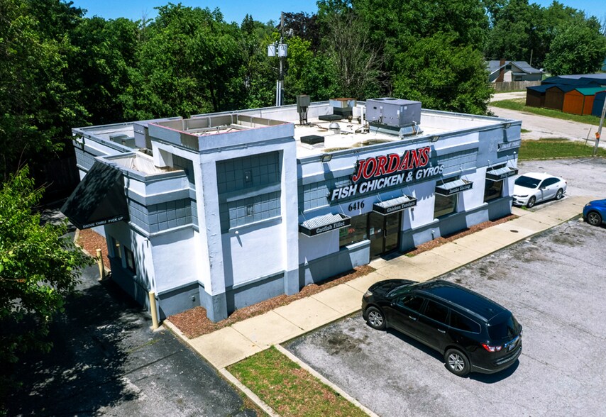 Primary Photo Of 6416 W Washington St, Indianapolis Restaurant For Sale