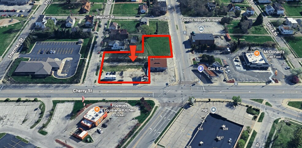 More Photos Of 1616 Cherry St, Toledo Land For Sale