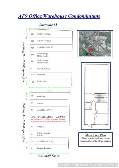 More Photos Of 767 S Auto Mall Dr, American Fork Warehouse For Lease