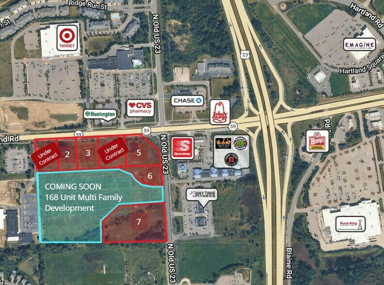 Primary Photo Of Old US-23, Hartland Land For Sale