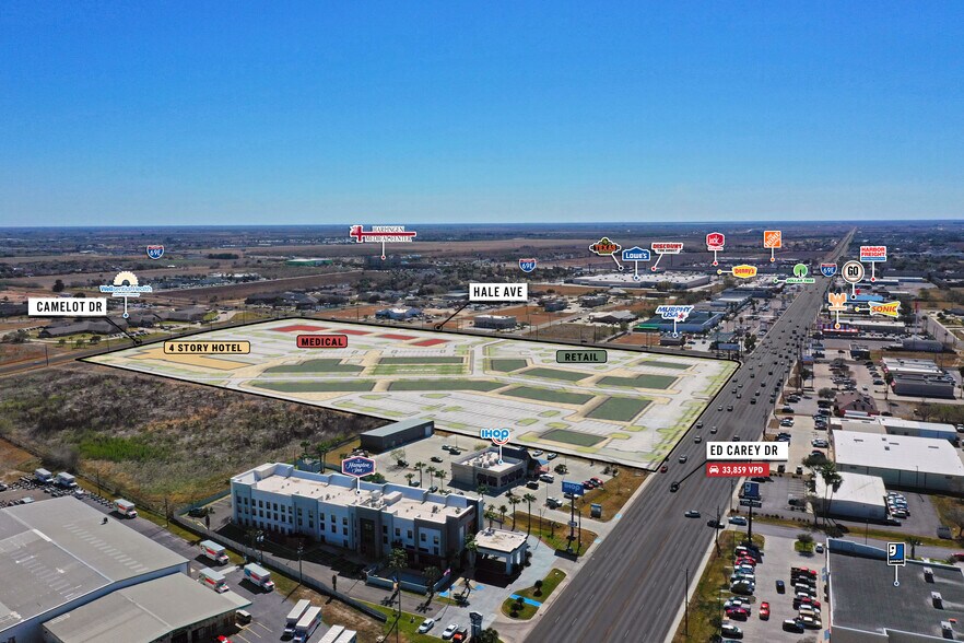 More Photos Of Ed Carey Dr @ Hale St, Harlingen Land For Lease