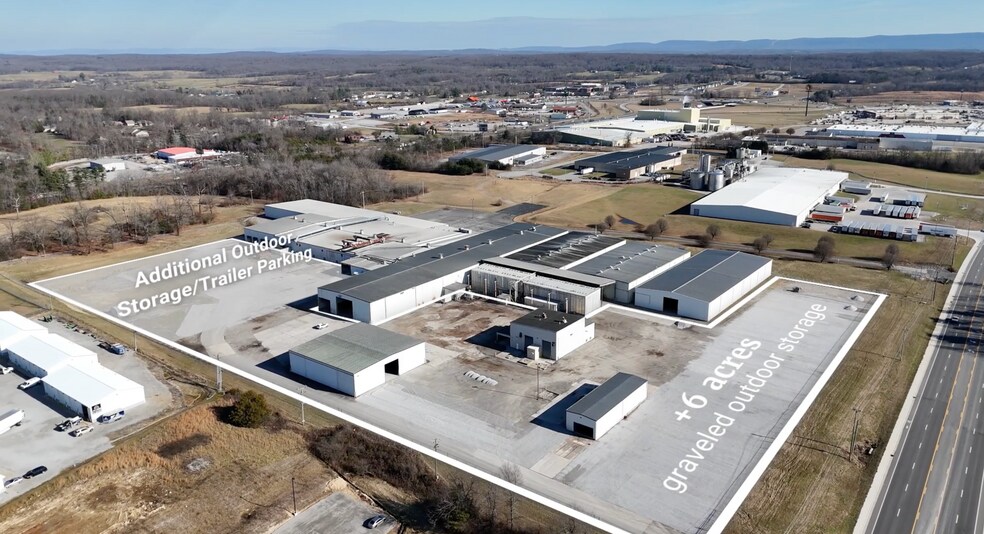 More Photos Of 656 Interstate Dr, Crossville Manufacturing For Lease
