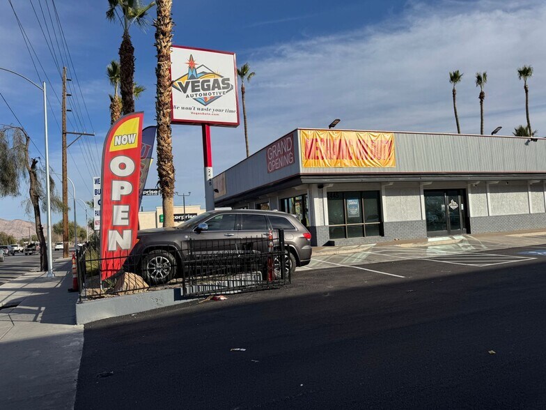 More Photos Of 2445 E Sahara Ave, Las Vegas Auto Dealership For Lease