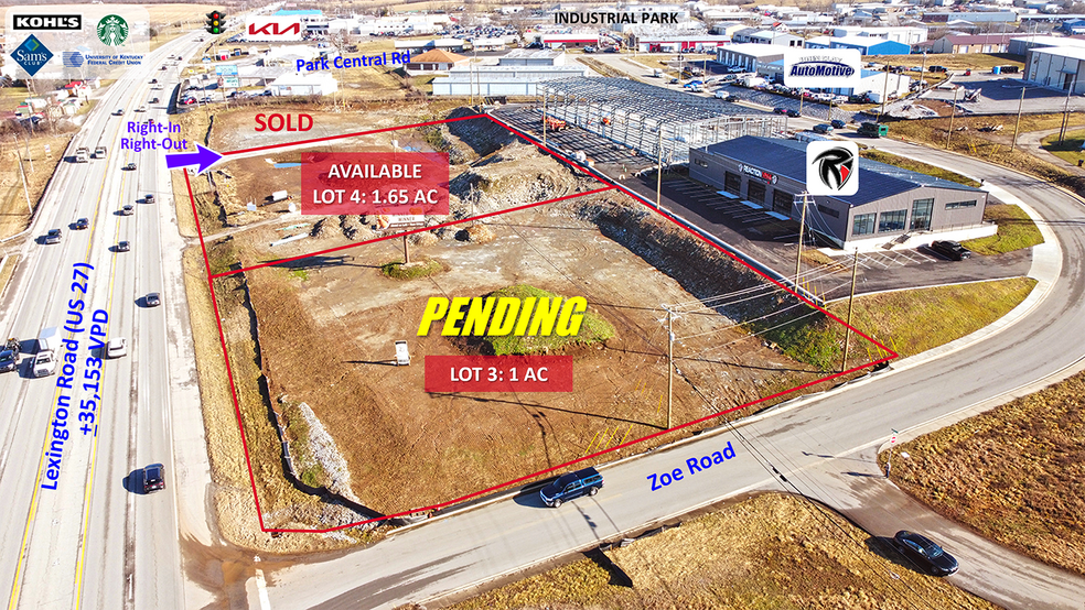 More Photos Of 3060 Lexington Rd, Nicholasville Land For Sale