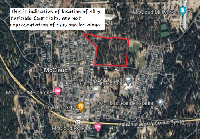 More Photos Of 9 Parkside Court, Mccloud Land For Sale