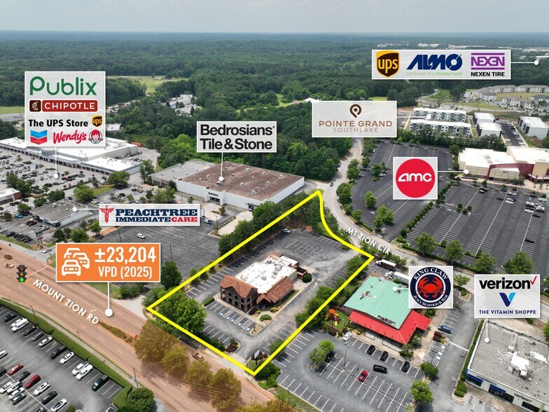 More Photos Of 1971 Mount Zion Rd, Morrow Restaurant For Sale