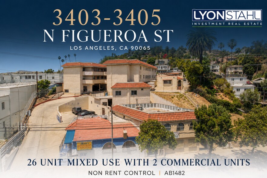 Primary Photo Of 3405 N Figueroa St, Los Angeles Apartments For Sale