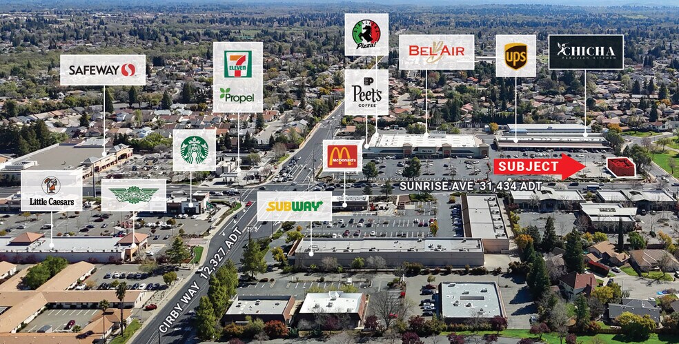 More Photos Of 1089 Sunrise Ave, Roseville Fast Food For Lease