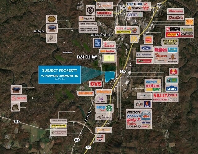 Primary Photo Of 00 Howard Simmons Road, Ellijay Land For Sale