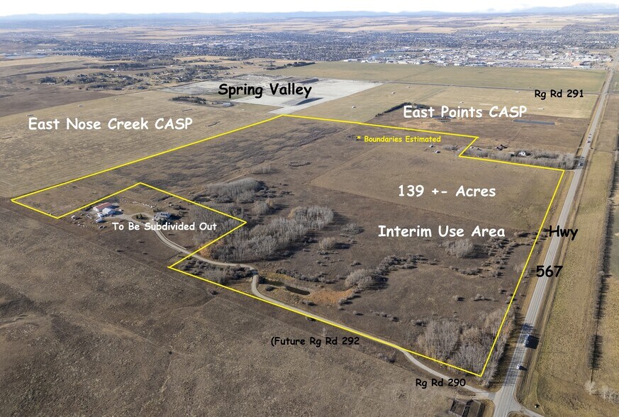 Primary Photo Of 271245 Township Road 290, Airdrie Land For Sale