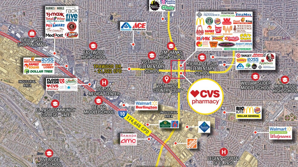 More Photos Of 1780 Lee Trevino Blvd, El Paso Drugstore For Sale