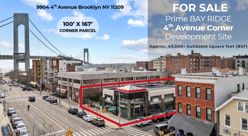 Primary Photo Of 9904 4th Ave, Brooklyn Bank For Sale