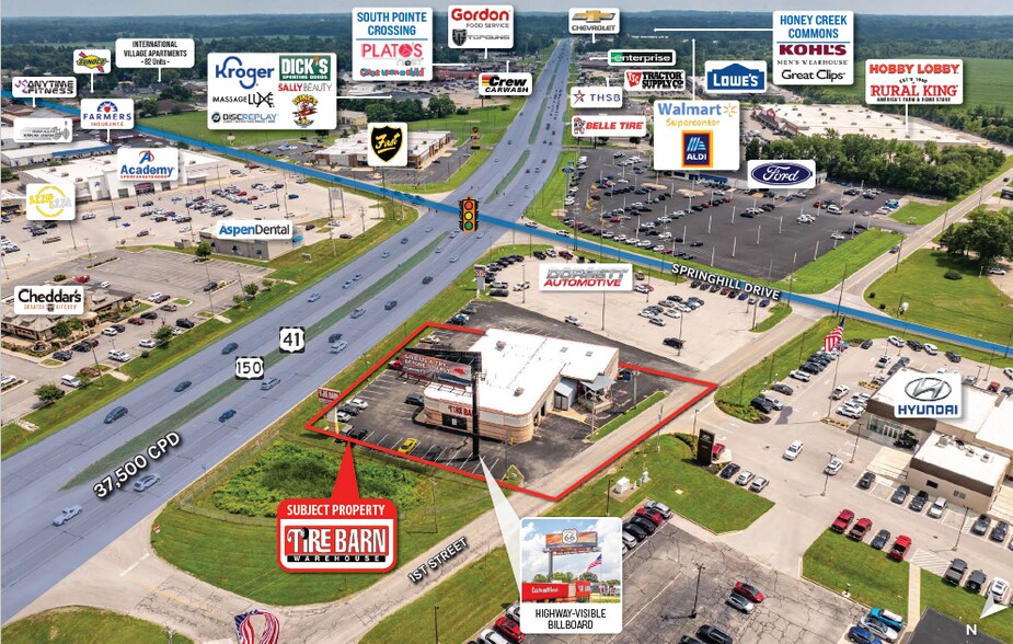 More Photos Of 4423 S US Highway 41, Terre Haute Service Station For Sale