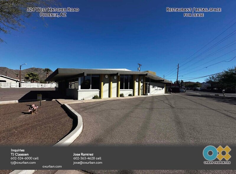 More Photos Of 524 W Hatcher Rd, Phoenix General Retail For Sale