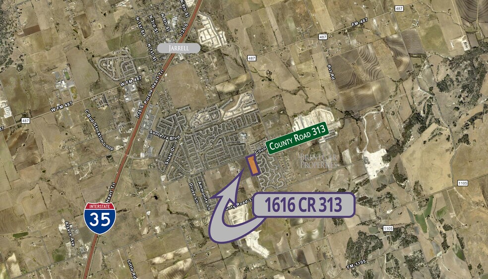 More Photos Of 1616 County Road 313, Jarrell Land For Sale