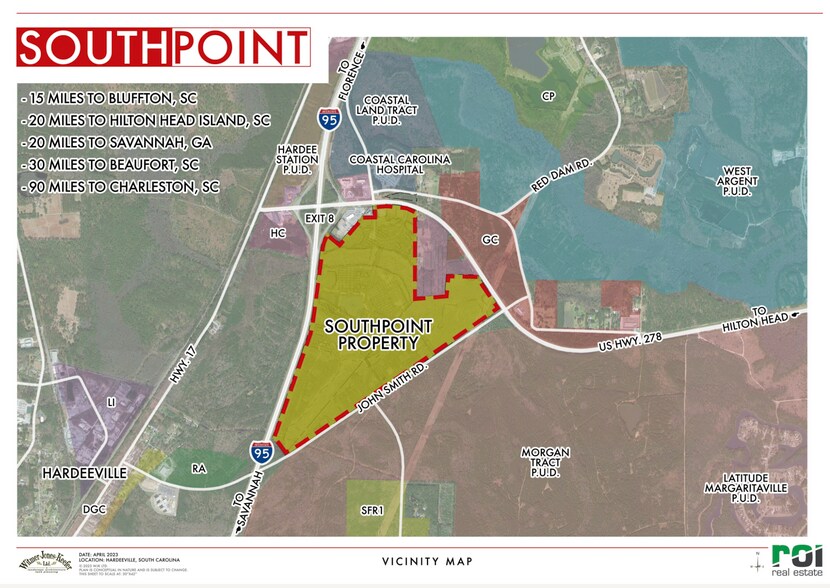 More Photos Of Hwy 95 Exit 8 Hwy 278 hwy, Hardeeville Land For Sale
